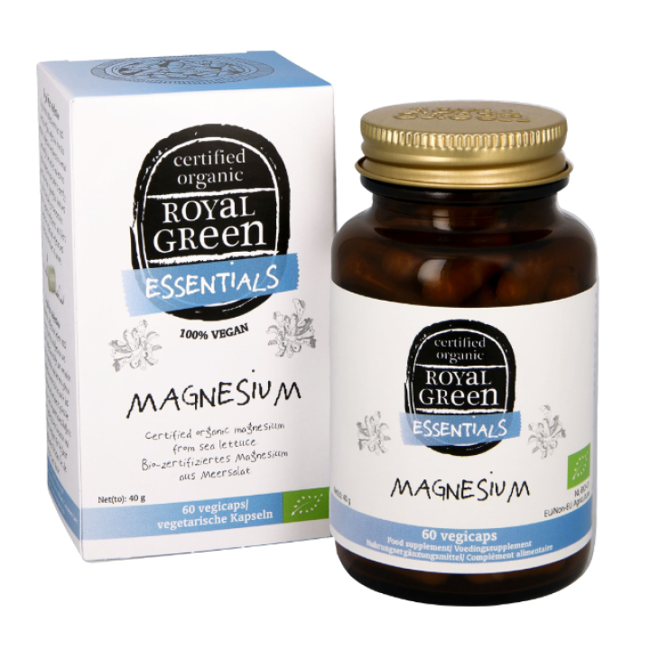 Bioloģisks Magnijs ROYAL GREEN, 60 kapsulas