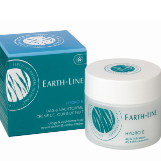 Ekoloģisks Hydro E dienas un nakts krēms (mitrinošs, sausai un dehidrētai ādai) EARTH LINE, 50 ml