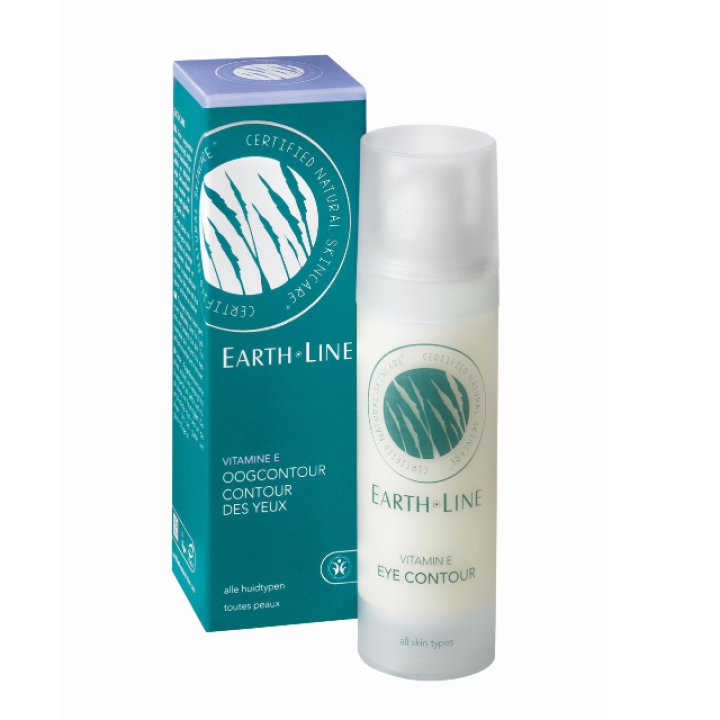 Ekoloģisks E vitamīna acu krēms visiem ādas tipiem, EARTH LINE, 35 ml
