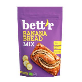 Organic gluten-free banana bread mix, 300 g, Bett'r