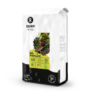 Bioloģiskas augstkalnu kafijas pupiņas, 1 kg, Oxfam