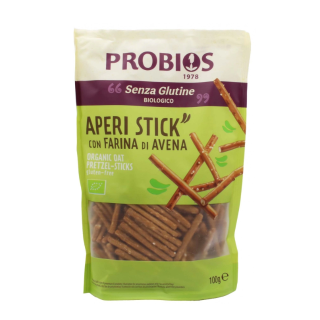 Bioloģiskas auzu standziņas, 100 g, PROBIOS