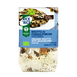 Bioloģisks rizoto ar sēnēm, 250 g, PROBIOS