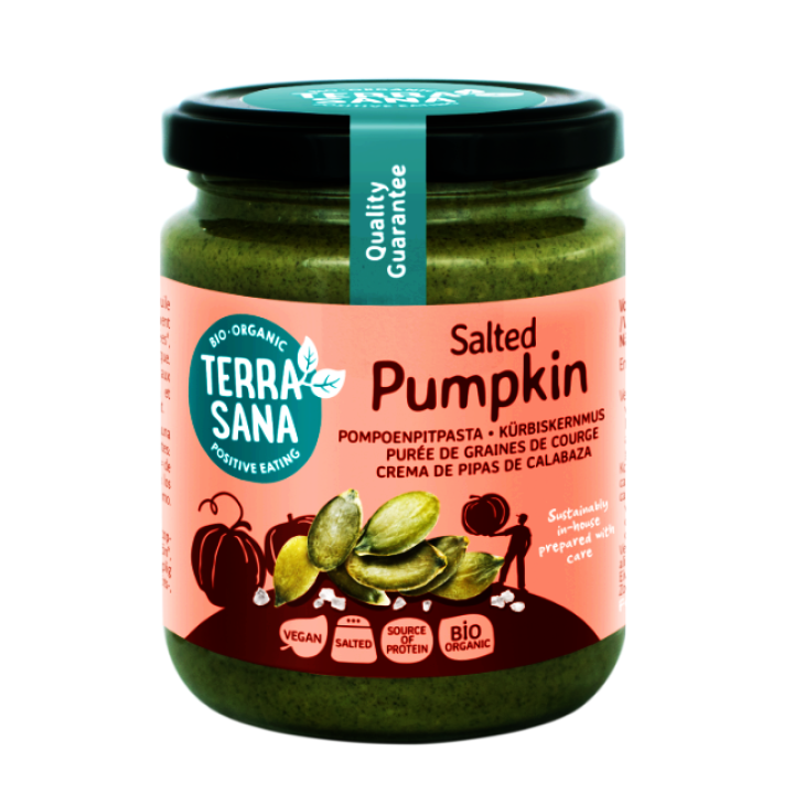 Organic pumpkin seed cream, 250 g, TERRASANA