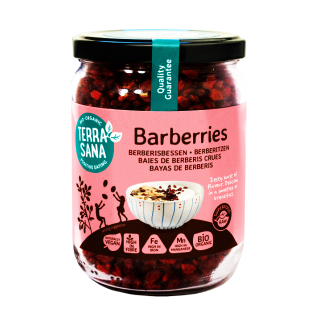 Bioloģiskas bārbeles ogas, 140 g, TERRASANA
