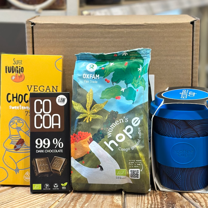Organic coffee break gift set