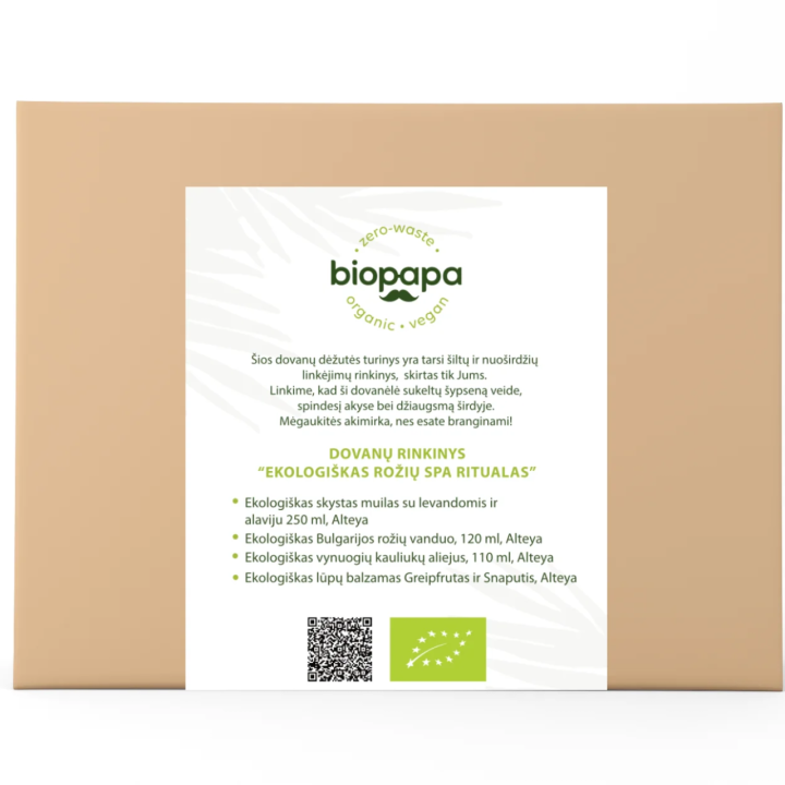 Gift set "Organic rose SPA ritual"