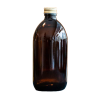 Brown glass bottle 500 ml
