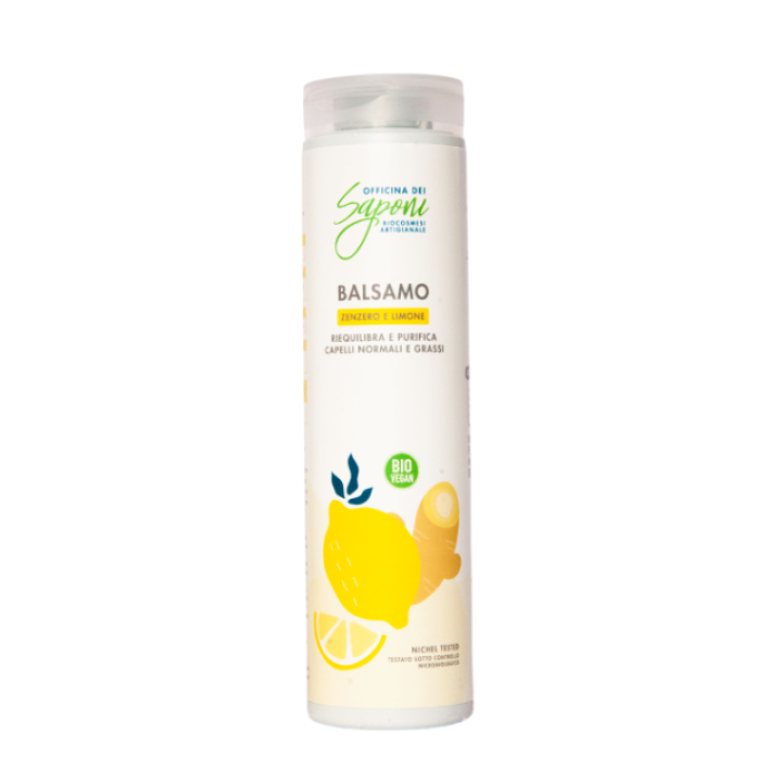 Ekoloģisks ingvera un citrona kondicionieris, 200 ml, Officina dei Saponi