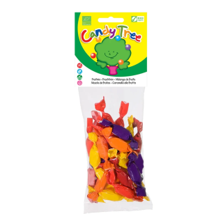 Ekoloģiskas augļu garšas konfektes, 100 g, Candy Tree