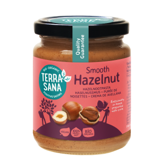 Bioloģisks lazdu riekstu krēms Terrasana, 500 g