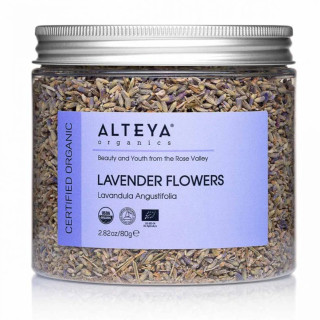 Organic Lavender Flowers 80 g.