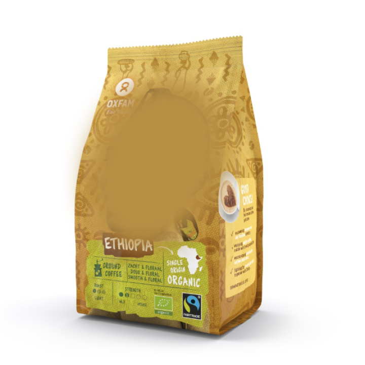 Bioloģiska malta kafija "Ethiopia", 250 g, Oxfam