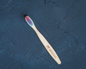 Bamboo toothbrush for children