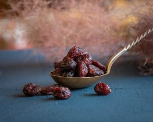 Bioloģiskas žāvētas dzērvenes (mērcētas ābolu sulā)