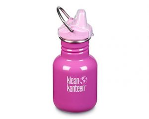 Bērnu metāla ūdens pudele "Klean Kanteen" 355 ml (sippy cap)