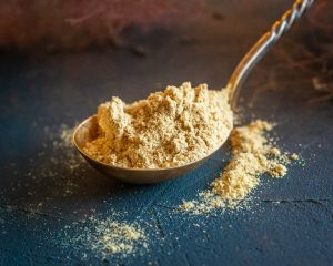 Bioloģiski zelta linsēklu milti