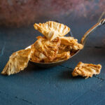 Органические кусочки сушеного ананаса