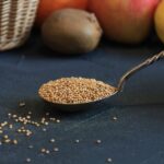 Органические семена белой горчицы