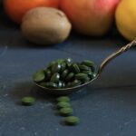 Органические таблетки смеси спирулины и хлореллы