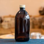 Brown glass bottle, 500 ml