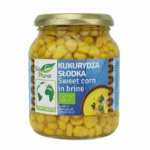 konservēta saldā kukurūza
