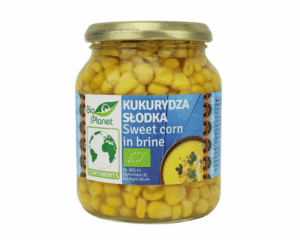 konservēta saldā kukurūza