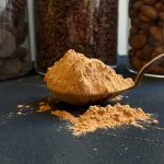 Органический порошок кэроба (саранчи), обжаренный