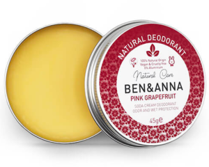 Dabisks krēmveida dezodorants "Rozā greipfrūts", "BEN&ANNA", 45g