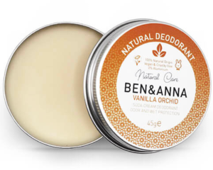 Dabisks krēmveida dezodorants "Vaniļas orhideja", "BEN&ANNA", 45g