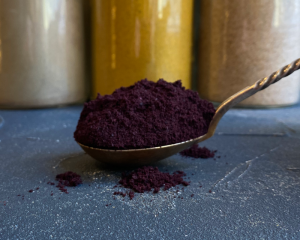 Bioloģisks acai ogu pulveris