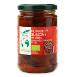 Organic dried tomatoes in oil, 280 g