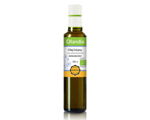 Bioloģiska, auksti spiesta linsēklu eļļa, 250 ml