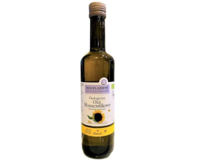 Bioloģiska, auksti spiesta saulespuķu eļļa, 500 ml