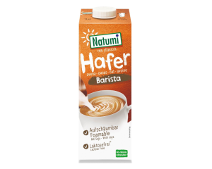 Bioloģisks auzu-sojas dzēriens "Barista", 1 L, Natumi