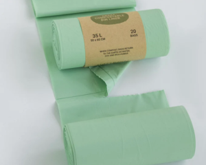 Kompostējami sadzīves atkritumu maisi, 35 L, 20 gab.