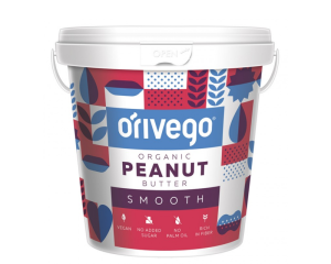 Organic peanut butter Orivego, 1 kg