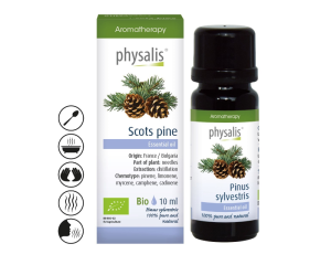 Bioloģiska priežu ēteriskā eļļa, 10 ml