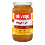 Органическое арахисовое масло с кленовым сиропом Orivego, 340 г