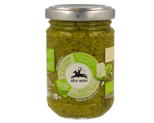 Bioloģiska bazilika pesto mērce ar tofu, 130 g