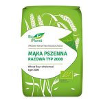 Bioloģiski pilngraudu milti "Bio Planet", 1 kg