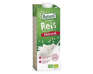 Bioloģisks rīsu dzēriens "NATUMI", bez pievienotā cukura, bez glutēna, 1 L