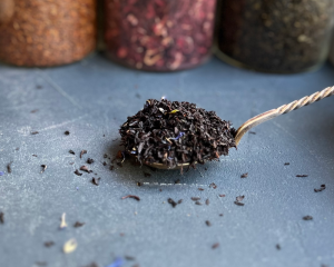 Bioloģiska melnā tēja Blue Earl Grey