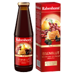 Фруктово-овощной напиток "Рабенхорст" с железом и витаминами С, В1, В2, В6, В12, 450 мл