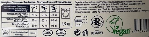 Смягчающее средство с экстрактом хлопка BALANCE1 Смягчающее средство с экстрактом хлопка BALANCE, 1,5 л — изображение 2