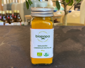Organic turmeric powder