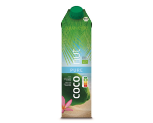 Bioloģisks kokosriekstu ūdens AQUA VERDE, 1000 ml