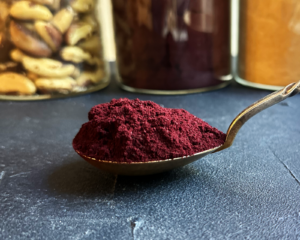 Organic blueberry powder