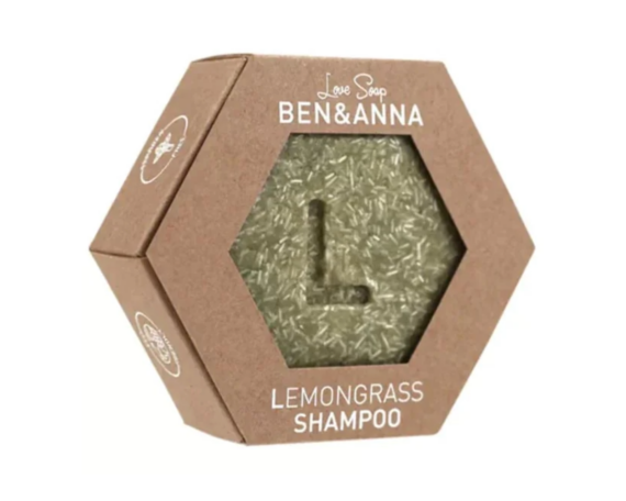 Solid shampoo LEMONGRASS, 60 g, BEN & ANNA Solid shampoo LEMONGRASS, 60 g, BEN & ANNA - Image 1