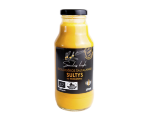 Bioloģiska smiltsērkšķu sula ar mīkstumu, 330 ml